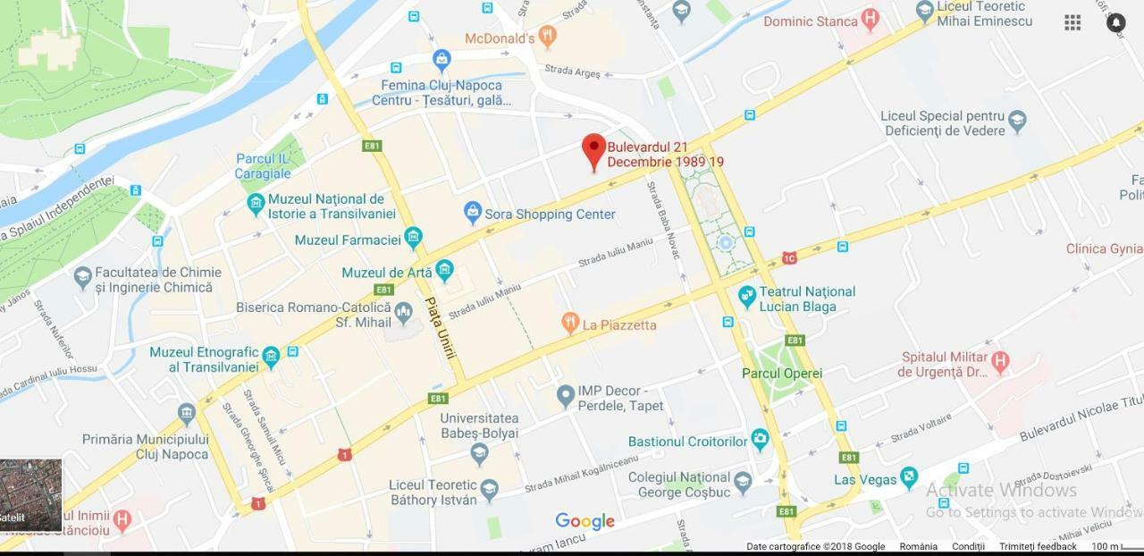 Ultracentral Apartment Kluż-Napoka Zewnętrze zdjęcie